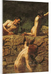 Swimming Hole, 1885 by Thomas Cowperthwait Eakins