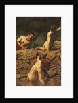 Swimming Hole, 1885 by Thomas Cowperthwait Eakins