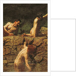 Swimming Hole, 1885 by Thomas Cowperthwait Eakins