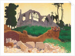 The Church of Souain, 1917 by Felix Edouard Vallotton