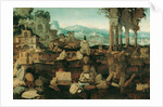 Landscape with Roman Ruins, 1536 by Herman Posthumus