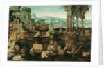 Landscape with Roman Ruins, 1536 by Herman Posthumus