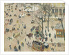 La Place du Théâtre Français by Camille Pissarro