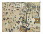 La Place du Théâtre Français by Camille Pissarro