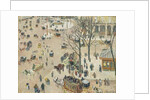 La Place du Théâtre Français by Camille Pissarro
