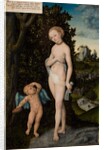 Venus with Cupid Stealing Honey, 1530 by Lucas the Elder Cranach