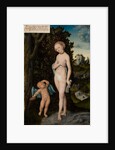 Venus with Cupid Stealing Honey, 1530 by Lucas the Elder Cranach