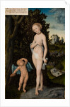 Venus with Cupid Stealing Honey, 1530 by Lucas the Elder Cranach