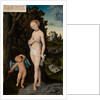 Venus with Cupid Stealing Honey, 1530 by Lucas the Elder Cranach