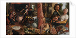 The Fat Kitchen. An Allegory, 1565-75 by Pieter (1507/08-75) Aertsen