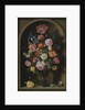 Bouquet of Flowers in a Stone Niche, 1618 by Ambrosius the Elder Bosschaert