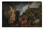 The Angel Raphael Takes Leave of Old Tobit and his Son Tobias, 1618 by Pieter Lastman