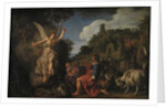 The Angel Raphael Takes Leave of Old Tobit and his Son Tobias, 1618 by Pieter Lastman