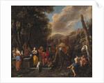 Rebecca and Eliezer at the Well, 1627-1679 by Domenico Gargiulo