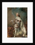 Frederik V in his Anointing Robes, c. 1750 by Carl Gustaf Pilo
