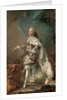 Frederik V in his Anointing Robes, c. 1750 by Carl Gustaf Pilo