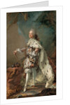 Frederik V in his Anointing Robes, c. 1750 by Carl Gustaf Pilo