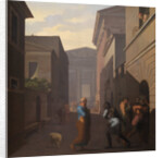 Simo and his former slave Sosia, 1803 by Nicolai Abraham Abildgaard