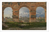 A View through Three of the North-Western Arches of the Third Storey of the Coliseum in Rome, 1815 by Christoffer-Wilhelm Eckersberg