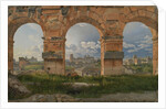 A View through Three of the North-Western Arches of the Third Storey of the Coliseum in Rome, 1815 by Christoffer-Wilhelm Eckersberg