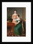 Bella and Hanna. The Eldest Daughters of M.L. Nathanson, 1820 by Christoffer-Wilhelm Eckersberg