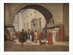 The Prison of Copenhagen, 1831 by Martinus Rorbye
