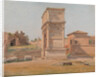 The Arch of Titus in Rome, 1839 by Carl-Christian-Constantin Hansen