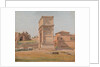 The Arch of Titus in Rome, 1839 by Carl-Christian-Constantin Hansen