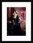 Clotilde in an Evening Dress, 1910 by Joaquin Sorolla y Bastida