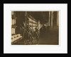 John Dempsey, 11 or 12 years old, Saturday worker in the mule-spinning room at Jackson Mill, Fiskeville, Rhode Island, 1909 by Lewis Wickes Hine