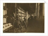 John Dempsey, 11 or 12 years old, Saturday worker in the mule-spinning room at Jackson Mill, Fiskeville, Rhode Island, 1909 by Lewis Wickes Hine