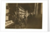 John Dempsey, 11 or 12 years old, Saturday worker in the mule-spinning room at Jackson Mill, Fiskeville, Rhode Island, 1909 by Lewis Wickes Hine