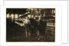 8 year old Leo, only 4 feet tall, picks up bobbins for 15 cents a day at Elk Cotton Mills, Fayetteville, Tennessee, 1910 by Lewis Wickes Hine