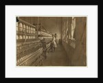 Hattie Hunter, a spinner in Lancaster Cotton Mills, South Carolina where she's worked for 3 years, 1908 by Lewis Wickes Hine