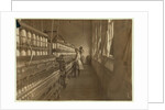 Hattie Hunter, a spinner in Lancaster Cotton Mills, South Carolina where she's worked for 3 years, 1908 by Lewis Wickes Hine