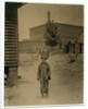 12 year old Eddie Norton, makes about 40 cents a day as a sweeper at Saxon Mill, Spartanburg, North Carolina, 1912 by Lewis Wickes Hine