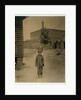 12 year old Eddie Norton, makes about 40 cents a day as a sweeper at Saxon Mill, Spartanburg, North Carolina, 1912 by Lewis Wickes Hine