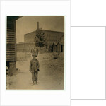 12 year old Eddie Norton, makes about 40 cents a day as a sweeper at Saxon Mill, Spartanburg, North Carolina, 1912 by Lewis Wickes Hine