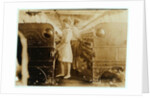 Elsie and Sadie working at Yazoo City Yarn Mills, Mississippi said they were 13 years old, 1911 by Lewis Wickes Hine