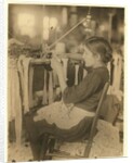 Cherokee Hosiery Mill, Rome, Georgia employing turners and loopers aged 8 and 9, 1913 by Lewis Wickes Hine