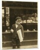 5 year old newsboy Tommy Hawkins only 3 ft 4 ins tall, working in St. Louis, Missouri, 1910 by Lewis Wickes Hine