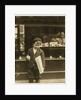 5 year old newsboy Tommy Hawkins only 3 ft 4 ins tall, working in St. Louis, Missouri, 1910 by Lewis Wickes Hine