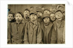 Breaker boys at Hughestown Borough Coal Co. Pittston, Pennsylvania, 1911 by Lewis Wickes Hine