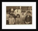 Shrimp-pickers as young as 5 and 8 at the Dunbar, Lopez, Dukate Co, Biloxi, Mississippi, 1911 by Lewis Wickes Hine