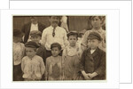 Shrimp-pickers as young as 5 and 8 at the Dunbar, Lopez, Dukate Co, Biloxi, Mississippi, 1911 by Lewis Wickes Hine