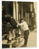 Michael Mero, 2 West 4th St. Bootblack, 12 years of age, working one year of own volition by Lewis Wickes Hine