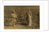 Millie, aged 4 picks 8 pounds of cotton a day and Nellie 5, picks 30 on a farm near Houston, Texas, 1913 by Lewis Wickes Hine