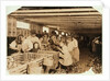 Rosy aged 8 works a 14 hour day as an oyster shucker at Dunbar Cannery, Louisiana, 1911 by Lewis Wickes Hine