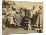 Itinerant cotton pickers leaving a farm near McKinney, Texas after picking a bale and a half of cotton a day, 1913 by Lewis Wickes Hine