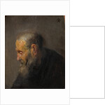 Study of an Old Man in Profile, c. 1630 by Rembrandt Harmensz. van Rijn